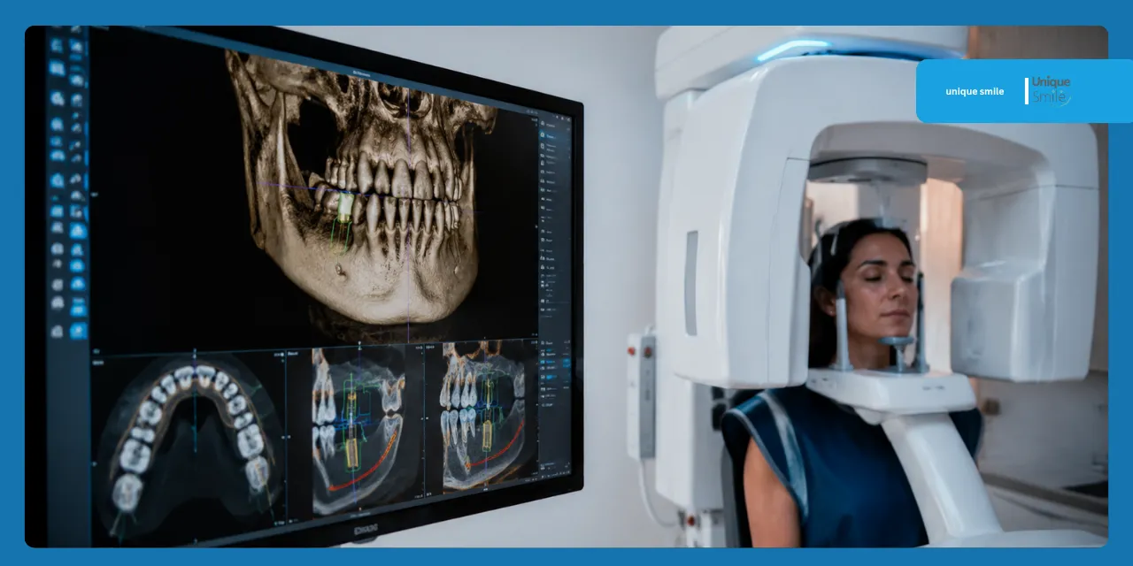 تصویربرداری CBCT پیش از ایمپلنت پانچ